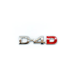 Toyota D-4D Badge