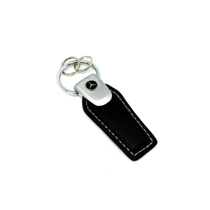 Mercedes Leather Keychain